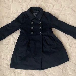 Like New Girls Gap Kids Peacoat Navy Size XS